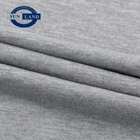 Polyester CVC recyclé écologique et tissu jersey de coton pour doublure de vêtement vêtements de nuit