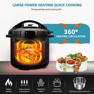 Electrodomésticos inteligentes de cocina al por mayor 6L 8L 10L 12L <span class=keywords><strong>Olla</strong></span> <span class=keywords><strong>a</strong></span> presión eléctrica <span class=keywords><strong>inteligente</strong></span> multifuncional de gran capacidad - Product Image 5