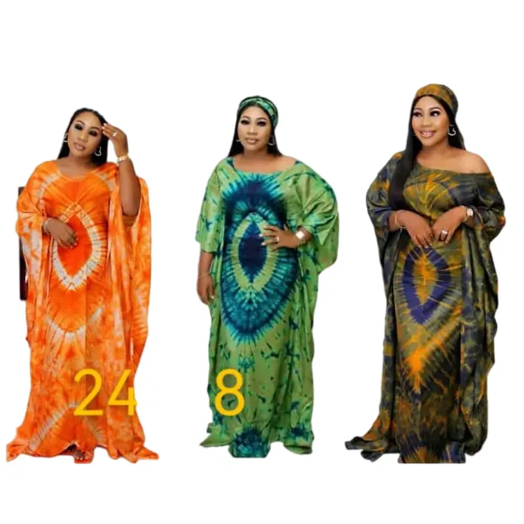 Abaya — Robe de fête musulmane imprimée pour femmes, vêtement européen et américain, ample, Design africain, dubaï