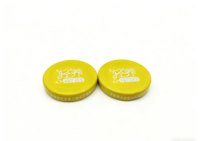 Precio de Fábrica al por Mayor, Botellas de Vidrio para Bebidas Enlatadas de 48 mm con Impresión Personalizada, Tapas Metálicas de Acero Inoxidable y Hojalata de Grado Alimenticio