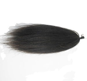 Estensione Coda di Cavallo Crescita Pelo di Cavallo COLORE CASTAGNO DOPPIA SPESSORO 80 CM CODE FALSA - Product Image 1