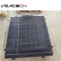 Intercambiador de Calor de Aluminio para Compresor de Aire de Tornillo de 5KW, 7.5KW, 10KW, 50KW, 70KW, Piezas de Repuesto Industriales de Alta Eficiencia