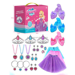 Set di Giocattoli per Bambine, Scarpe e Tiara da Principessa (2 Paia di Scarpe + 2 Tiare), <span class=keywords><strong>Collezione</strong></span> per Giochi di Ruolo per Bambine - Product Image 5