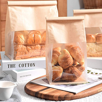 Sachet Doypack en papier kraft et plastique CPP de qualité alimentaire, résistant à l'humidité, réutilisable, avec fermeture auto-adhésive, pour snacks, impression par héliogravure
