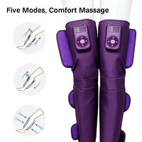 Masseur de jambes sans fil BISD BISD-X301 avec batterie 2000 mAh – Appareil de massage électrique sans fil à compression d'air pour mollets, idéal pour la maison (parfait comme cadeau)