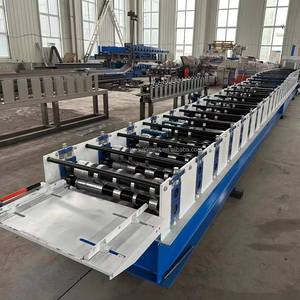 Máquina formadora de rollos de canalón de agua de lluvia portátil con precio de fábrica para aplicaciones de techo con componente esencial del núcleo del motor - Product Image 2