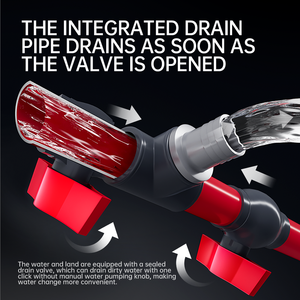 Cleen Factory Großhandel Große Glass child kröte Tank Aquarium Kit Doppels chicht gestapelt Design Turtle Box Turtle House Tank - Product Image 5