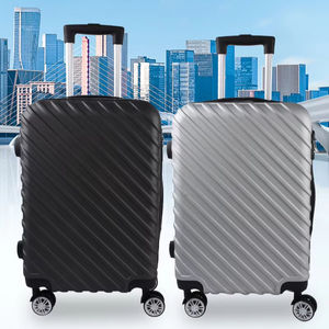 Maletas de Viaje Rígidas de Diseño de 20 Pulgadas, Venta al por Mayor de Fábrica, ABS, PC, pp, con Ruedas, Estilo Ejecutivo Moderno - Product Image 1
