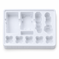 Petite boîte en plastique pour produits de beauté et de soins personnels, plateau intérieur en blister, fabricant d'emballages cosmétiques sur mesure