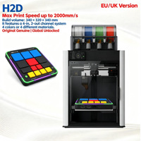 Imprimante 3D H2D Combo FDM prenant en charge les filaments PLA, PETG, TPU, ABS, ASA, fabrication de filaments d'ingénierie, production en petites séries, fourniture d'usine