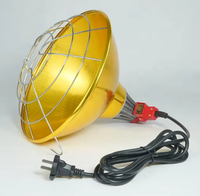 Support en céramique professionnel résistant aux hautes températures pour lampe chauffante infrarouge avec radiateur pour équipement d'élevage avicole