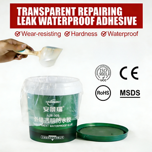 Revêtement transparent invisible hautement adhésif 5KG 10KG 20KG Imperméable pour mur extérieur Autres matériaux imperméables - Product Image 1