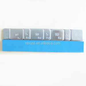 Pesas Adhesivas para Llantas de Aleación de Zinc Sanzhaoda, 1oz, 30 Tiras por Caja, Fabricadas en Zhejiang, China - Product Image 2