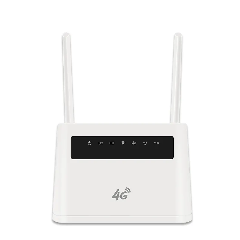 Hỗ Trợ Thẻ Sim 4G Cổng Wan/Lan Bộ Định Tuyến Wifi Phạm Vi 100M Tốc Độ Di Động 300Mbps Với Ăng Ten Bộ Định Tuyến Wifi Không Dây