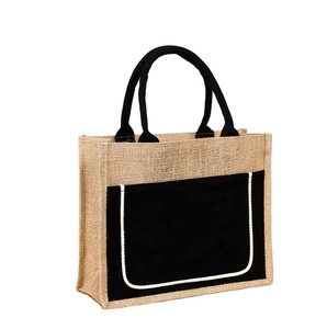 <strong>JUTE</strong> Handbags <strong>Wholesale</strong> Diy Hand-painted Canvas <strong>Jute</strong> <strong>Bag</strong> Eco Friendly Reusable Shopping Totebag Women <strong>Jute</strong> Hand <strong>Bag</strong> for Outdoor - Product Image 2