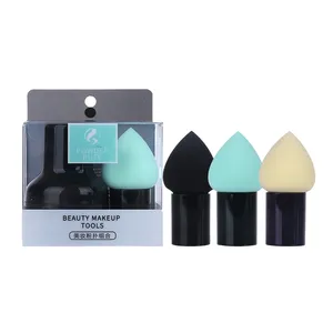 Lameila Waterdrop Single Small Mushroom Head Set de esponja de maquillaje A80014 Cosmetic BB Cream Powder Latex Free Make Up Sponge