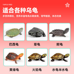 Turtle Feed High <b>Protein</b> Pellets For All Turtles Growth Support - Product Image 5