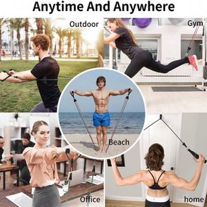 Bandes de Résistance TPE de Haute Qualité pour Exercices, Lot de 11 Pièces, Tubes en Boucle Imprimés, pour Entraînement Intensif, en Vente - Product Image 6