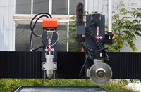 Machine à sculpter, marbre, granit, Machine à graver avec une grande broche de 5,5kw, DSP Mach 3, usine, 20% de réduction