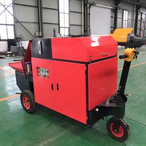 بسعر المصنع مضخات خرسانة صغيرة متنقلة للمقطورة للبيع مضخة خرسانة صغيرة محمولة - Product Image 3