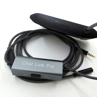 HD60/HD60 S/HD60 S +/HD60 PRO güncelleme sürümü In-Line değiştirilebilir İzolatör örgü koruyucu için 2.6m sohbet bağlantı ses adaptörü kablosu