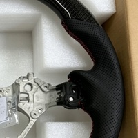 Volante de Fibra de Carbono Real en Oferta, Compatible con Subaru Brz y Toyota 86 Gt86, Accesorios para Automóviles