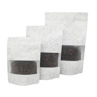 Sachet Doypack compostable écologique en PE avec fermeture éclair, fenêtre transparente, logo personnalisé, impression en héliogravure, format mini pour l'emballage de salades