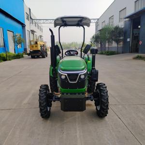 Tracteur agricole 4x4 vert à transmission par engrenages, 50 CV, auvent pare-soleil en option, adapté à l'agriculture, niveau de sécurité élevé - Product Image 2