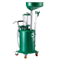 Extracteur d'huile moteur pneumatique 80L avec gobelet doseur 10L pour garage de réparation automobile