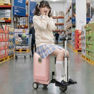 Trottinette électrique ultra-légère Airwheel SE3SL pour adultes, valise rigide pour voyages d'affaires et embarquement en cabine - Product Image 1
