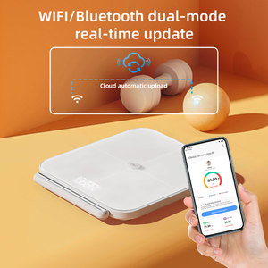 Einzigartige Maßgefertigte 180kg Elektronische Waage Bluetooth BMI-Kompositionsanalyse Badezimmer Glas Smart Digital Persönliche Körperfettwaage - Product Image 3