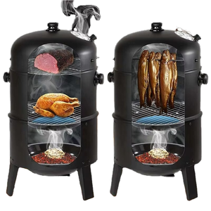 Mini barbecue <span class=keywords><strong>vertical</strong></span> portable à <span class=keywords><strong>brochettes</strong></span> au charbon de bois pour une utilisation en extérieur et à domicile - Product Image 1