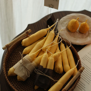 Vela de <span class=keywords><strong>Cera</strong></span> de Abeja Hecha a Mano de Primera Calidad, Estilo Oriental, Materiales Naturales a Base de Plantas, Sin Aditivos, Auténtica, Retro, Hecha en Casa, Regalo, Oración - Product Image 1