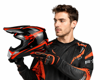 Casque de moto intégral certifié 3C QFH UHKJ010 avec image imprimée par transfert thermique, unisexe, adultes, quatre saisons, sport, cyclisme