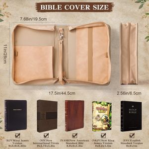 Sac à Bible en tissu feutré, <span class=keywords><strong>pochette</strong></span> légère pour transporter des livres - Product Image 3