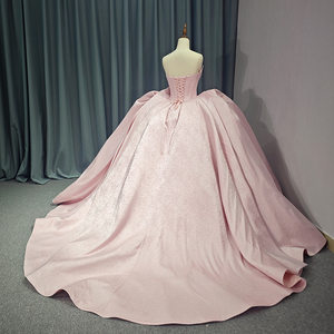 Robes de bal de Quinceañera pour soirée, avec perles brillantes 1220, broderie, taille naturelle - Product Image 5