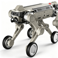 Robot quadrupède Copper Hammer M1 Pro avec double caméra 8MP GNSS RTK pour inspection de sécurité et institut de recherche universitaire ZY