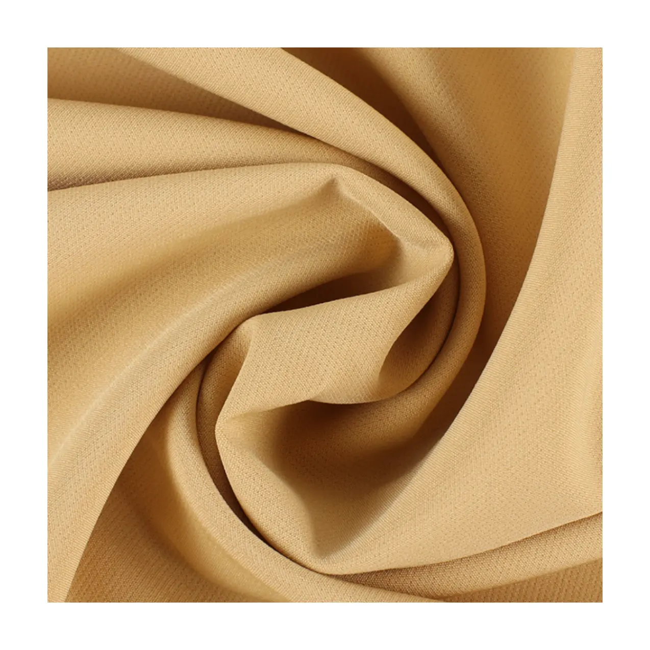 215gsm Double Couche 4 Voies Spandex Tissé Plaine Polyester Élastique Stretch Quatre Voies Stretch Tissu Pour Femmes Tissu