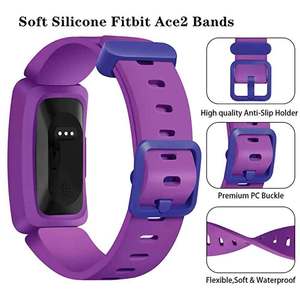 Pour <span class=keywords><strong>Fitbit</strong></span> Ace 2 3 enfants montre intelligente <span class=keywords><strong>bracelet</strong></span> de remplacement <span class=keywords><strong>Bracelet</strong></span> en Silicone pour <span class=keywords><strong>Inspire</strong></span>/<span class=keywords><strong>Inspire</strong></span> <span class=keywords><strong>HR</strong></span> bande facilement adaptée - Product Image 5