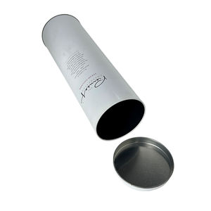 Usine Offre Spéciale Vintage 90*340mm Vide En Métal Peut Boîte Ronde En Métal Avec Couvercle Whisky Brandy <span class=keywords><strong>Cognac</strong></span> Vodka Vin Boîte De Conserve Avec Insert - Product Image 4