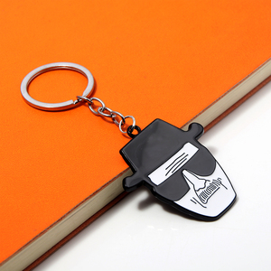 Portachiavi in lega con ciondolo a forma di <span class=keywords><strong>Heisenberg</strong></span> (Old White Head) di Breaking Bad, per uomo e donna, per chiavi dell'auto - Product Image 2