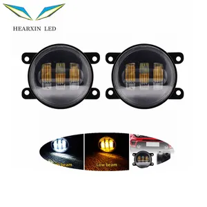 New4 inch 30wLED Car Fog Light Front Bumper Fog Lamp DRL White 12V For Ford Fusion Estate JU 2002 2003 2004 2005 2006 2007 2008