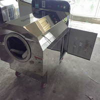 Machine à torréfier électromagnétique multifonctionnelle automatique en acier inoxydable pour cacahuètes, soja, maïs, café, cacao, noix de cajou, céréales