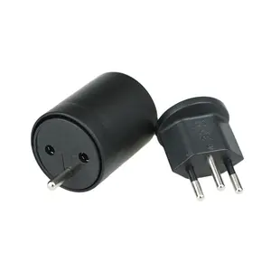 Swiss conversion plug Switzerland to EU/France power socket adapter 10A 250V adapter plug Europe