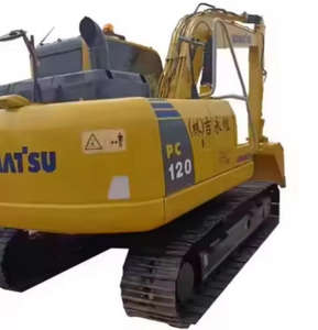 Excavatrice sur chenilles d'occasion en promotion, 99% neuve, Komatsu PC120 modèle 2023, 13 tonnes, qualité japonaise excellente, prix bas, garantie 12 mois - Product Image 1
