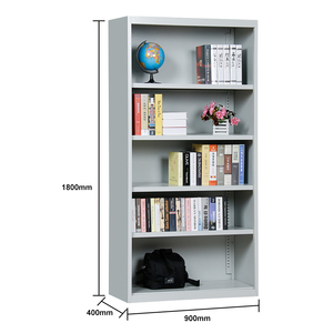 Étagère métallique à prix d'usine, étagères réglables pour l'école/le bureau, divers espaces commerciaux, structure en <span class=keywords><strong>acier</strong></span> durable KD, bibliothèque - Product Image 4