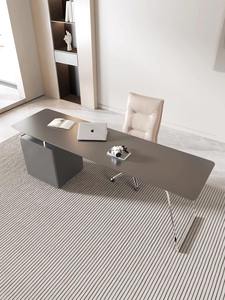 <span class=keywords><strong>Bureau</strong></span> Minimaliste Écologique en Panneaux avec Finition Vernie au <span class=keywords><strong>Piano</strong></span> de Haute Qualité - Product Image 3