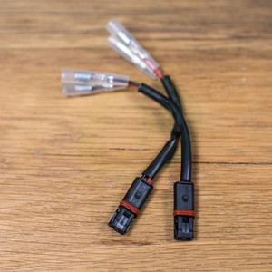 2-Pin-Stecker Kabeladapter Blinker-Anschlüsse Bullet-Steckverbinder Kabel für BMW Motorrad - Product Image 6