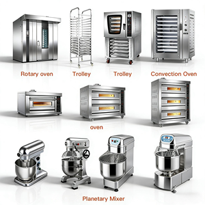 Équipement de boulangerie commercial tout-en-un, ligne de production de pain, équipement industriel pour pain, <span class=keywords><strong>pizza</strong></span>, gâteaux, ensemble d'équipements de boulangerie - Product Image 2