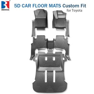 Alfombrilla de Coche TPE Personalizada a Precio de Fábrica para Toyota Runner |   Alfombrillas de Coche de Material Premium con Protección Total, Suministro del Fabricante - Product Image 1